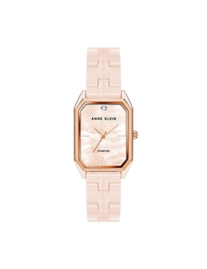 Céramique Anne Klein Octagonal Diamond Dial Watch   | CFG-0839362